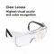 3M OX Protective 2000 Safety Glasses with Clear Anti-Fog Lens and Black Secure Grip Temple